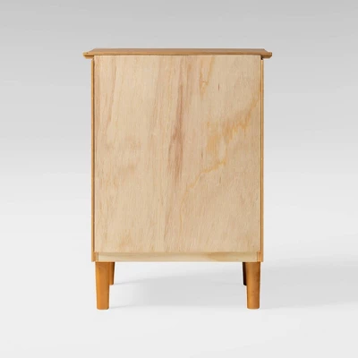 Stiva Classic Mid-Century Modern 1 Drawer Nightstand - Saracina Home - Image 3