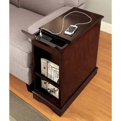 Gantzer 1 Drawer Side Table With USB Ports - HOMES: Inside + Out - Image 4