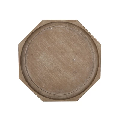 Catawissa French Country Accent Table With Octagonal Top Natural - Christopher Knight Home - Image 3