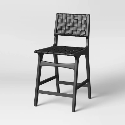 Ceylon Woven Counter Height Barstool - Threshold™ - Image 11