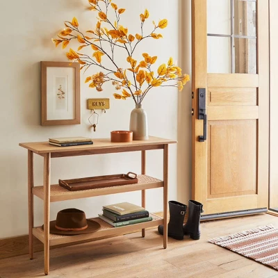 Wood & Cane Console Table - Hearth & Hand™ With Magnolia - Image 8