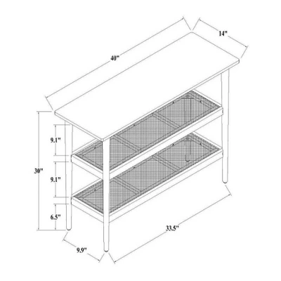 Wood & Cane Console Table - Hearth & Hand™ With Magnolia - Image 6
