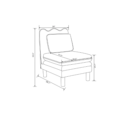 Bencia Slipper Chair Mustard - Opalhouse™ Designed With Jungalow™ - Image 9