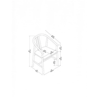 Sculpted Wood Dining Chair - Hearth & Handâ„¢ With Magnolia - Image 6