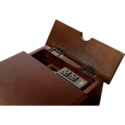 Gantzer 1 Drawer Side Table With USB Ports - HOMES: Inside + Out - Image 6