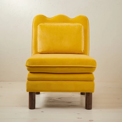 Bencia Slipper Chair Mustard - Opalhouse™ Designed With Jungalow™ - Image 2