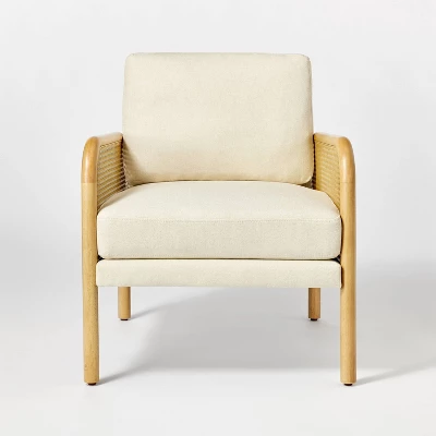 Cane Accent Chair Cream - Threshold™ Designed With Studio McGee - Image 2
