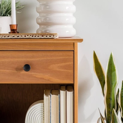 Stiva Classic Mid-Century Modern 1 Drawer Nightstand - Saracina Home - Image 5