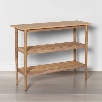 Wood & Cane Console Table - Hearth & Hand™ With Magnolia - Image 9