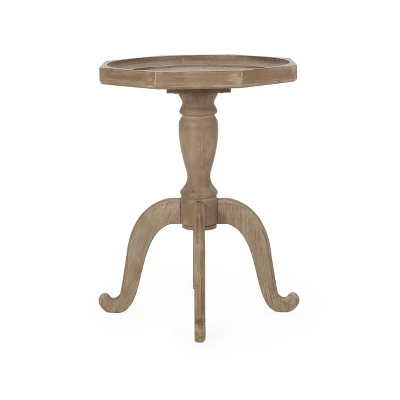 Catawissa French Country Accent Table With Octagonal Top Natural - Christopher Knight Home - Image 2