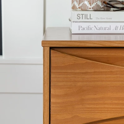 Mid-Century Modern Contoured 6 Drawer Dresser - Saracina Home - Image 17