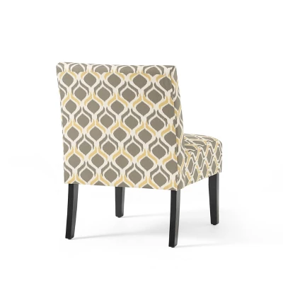 Saloon Fabric Print Accent Chair - Christopher Knight Home - Image 6