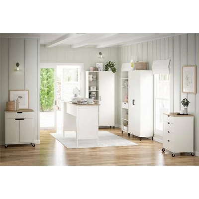 36" Vario 2 Door Wide Storage Cabinet White - Room & Joy - Image 3