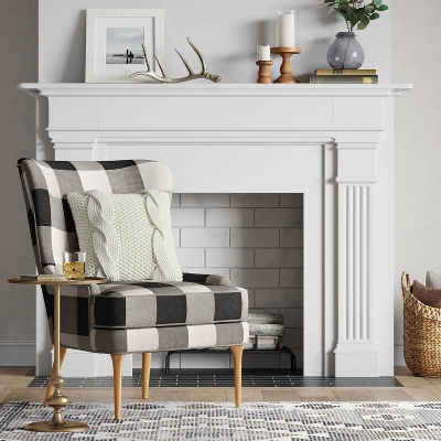 Londonberry Turned Accent Table Brass - Threshold