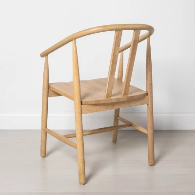 Sculpted Wood Dining Chair - Hearth & Handâ„¢ With Magnolia - Image 3