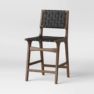 Ceylon Woven Counter Height Barstool - Threshold™ - Image 12