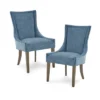 2pk Ultra Dining Side Chairs Blue - Madison Park