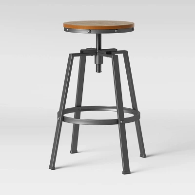 Lewiston Adjustable Swivel Barstool - Threshold - Image 5