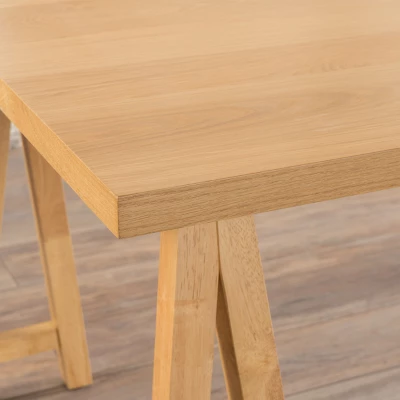 71" Sabine Rectangular Farmhouse Wood Dining Table - Christopher Knight Home - Image 2