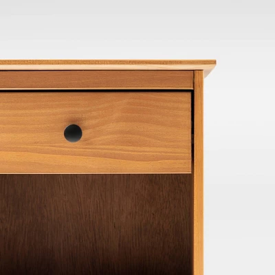 Stiva Classic Mid-Century Modern 1 Drawer Nightstand - Saracina Home - Image 4