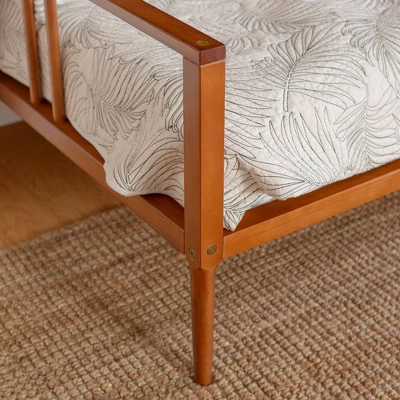 Mid Century Modern Solid Wood Spindle Daybed - Saracina Home - Image 7